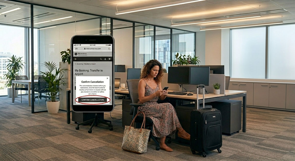 Professional transfer service with flexible booking in Crete